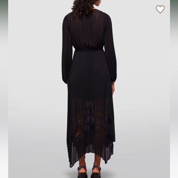 THE KOOPLES
Plissé Pleated Midi Dress size 0 NWT - Picture 8 of 12